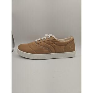 Lucky Brand Katori Womens Sneakers Natural Tan Low Top Shoes Nylon 8M NWB